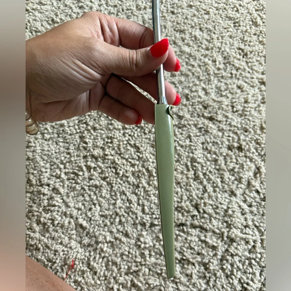 Vintage green Ecko carving fork